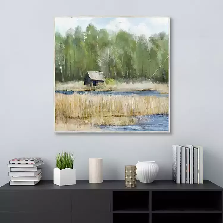 spring_serenity_framed_canvas_art_print_2.webp Spring Serenity Framed Canvas Art Print>Kirklands Home Clearance