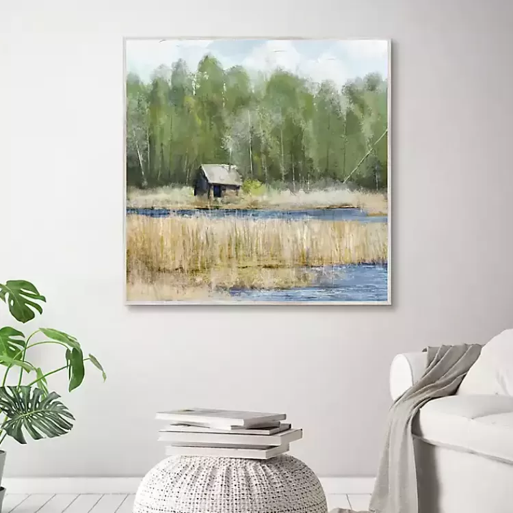 spring_serenity_framed_canvas_art_print_3.webp Spring Serenity Framed Canvas Art Print>Kirklands Home Clearance