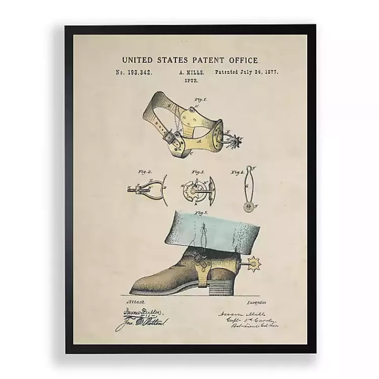 Spur Framed Art Print>Kirklands Home Hot