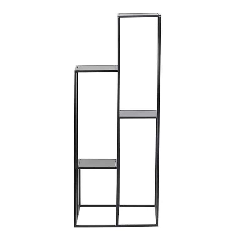 square_black_iron_frame_tier_plant_stand_3.webp Square Iron Frame 4-Tier Plant Stand>Kirklands Home Shop