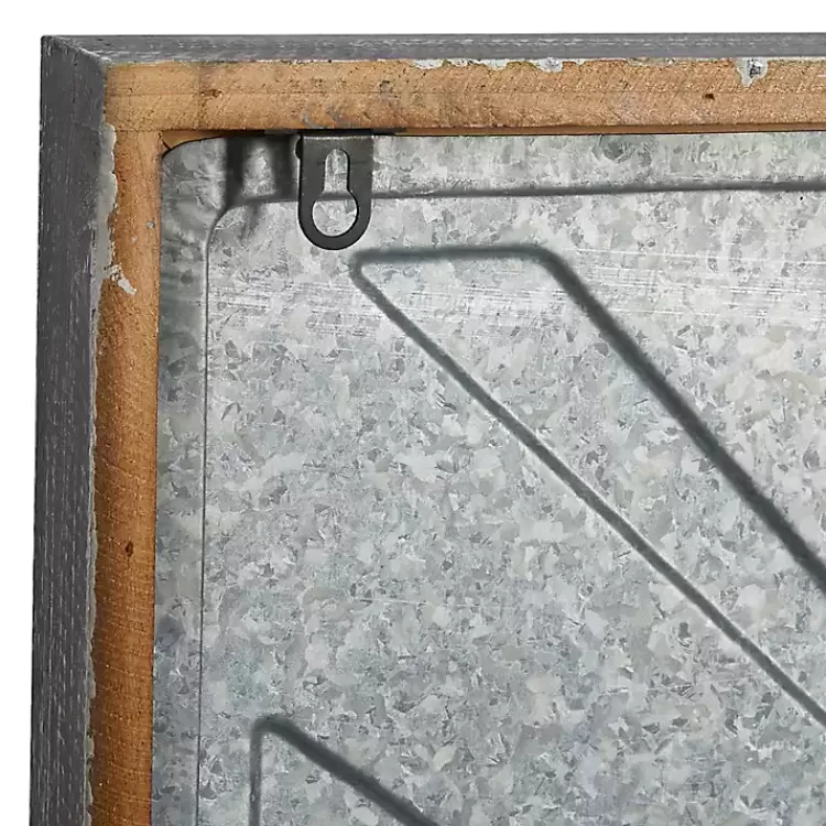 square_galvanized_metal_wall_clock_5.webp Square Galvanized Metal Wall Clock>Kirklands Home Cheap