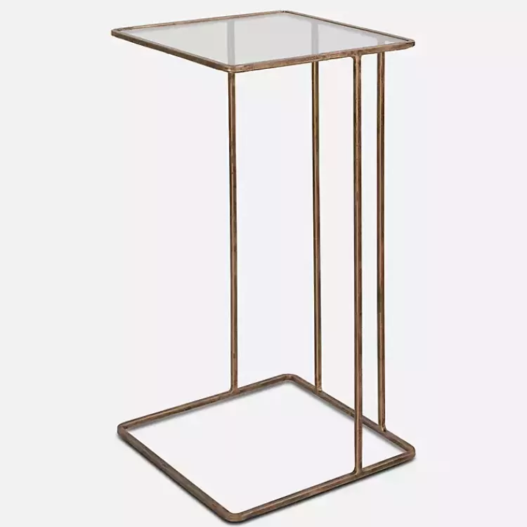 Square Camus Accent Table>Kirklands Home Clearance