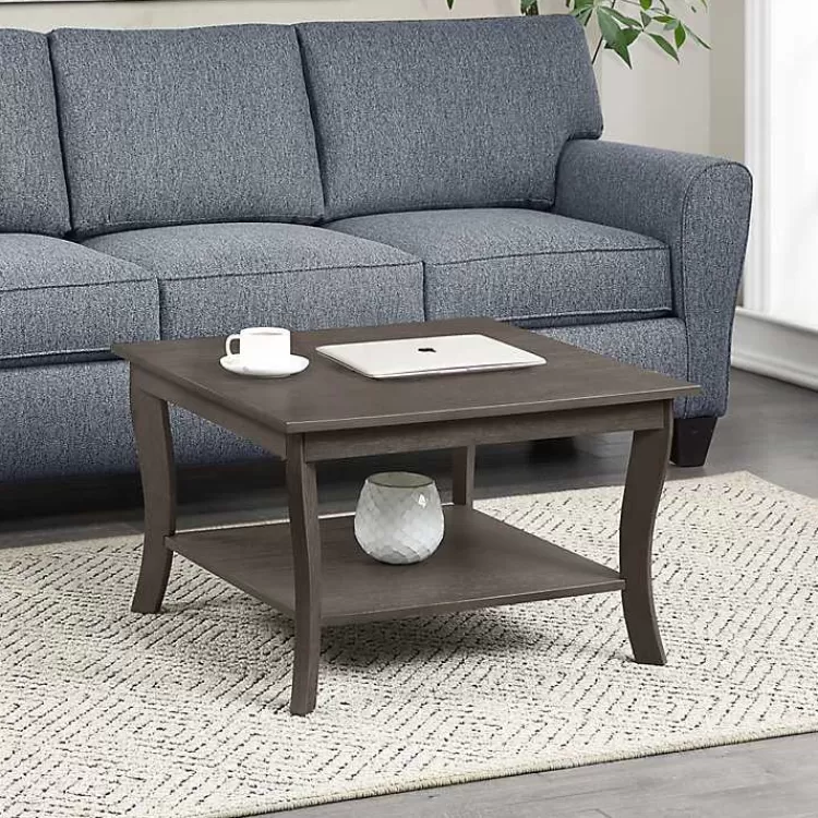 Square wash Curved Legs Coffee Table>Kirklands Home Outlet