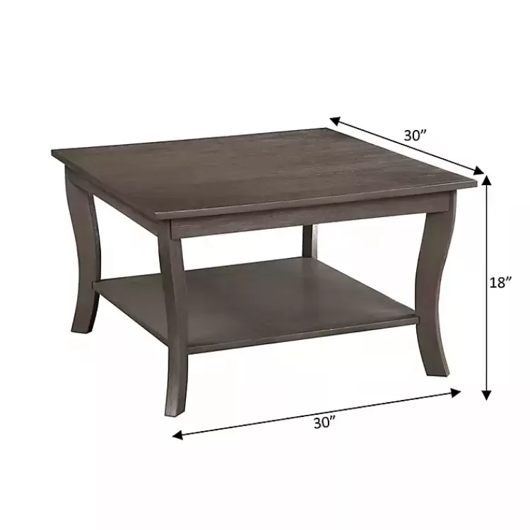 square_graywash_curved_legs_coffee_table_4.webp Square wash Curved Legs Coffee Table>Kirklands Home Outlet