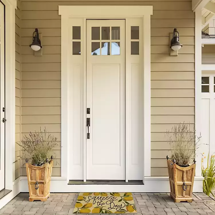Squeeze the Day Coir Doormat>Kirklands Home Sale