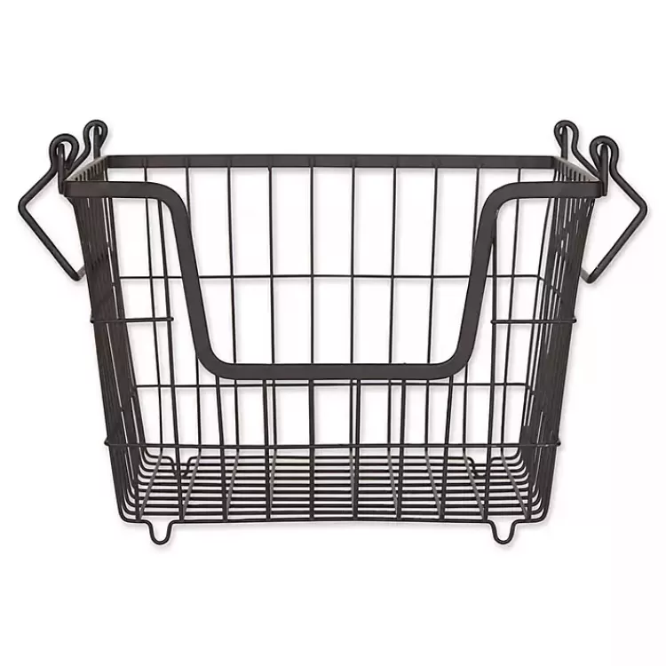 Stackable Wire Kitchen Basket, 8 in.>Kirklands Home Cheap