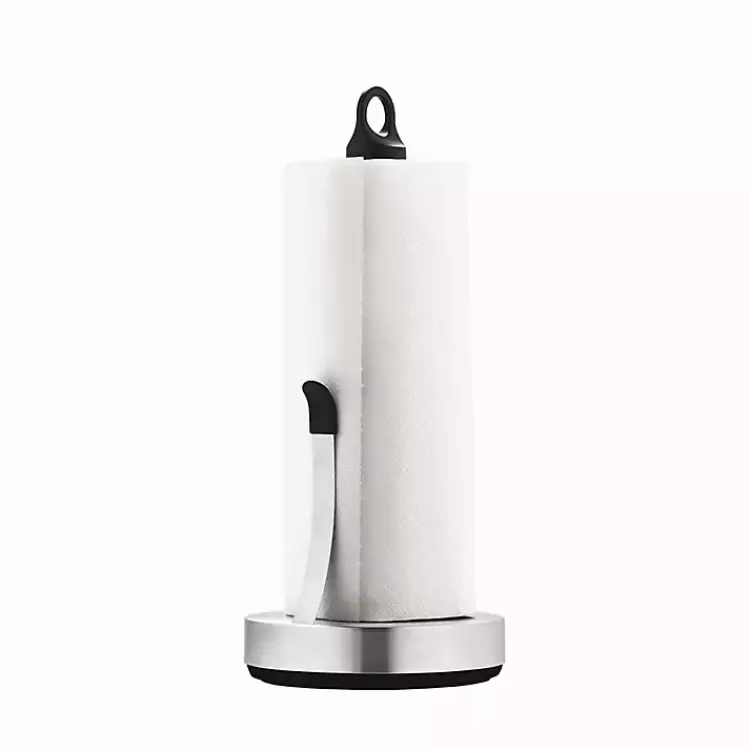 Stainless Weighted Paper Towel Holder With Arm>Kirklands Home New