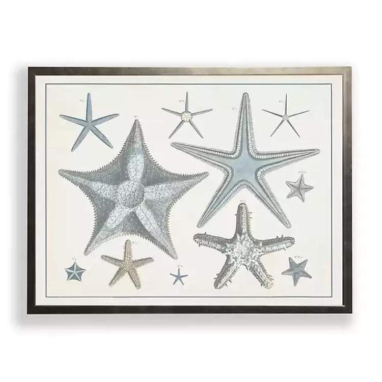 Starfish Collage Bronze Framed Art Print>Kirklands Home Cheap