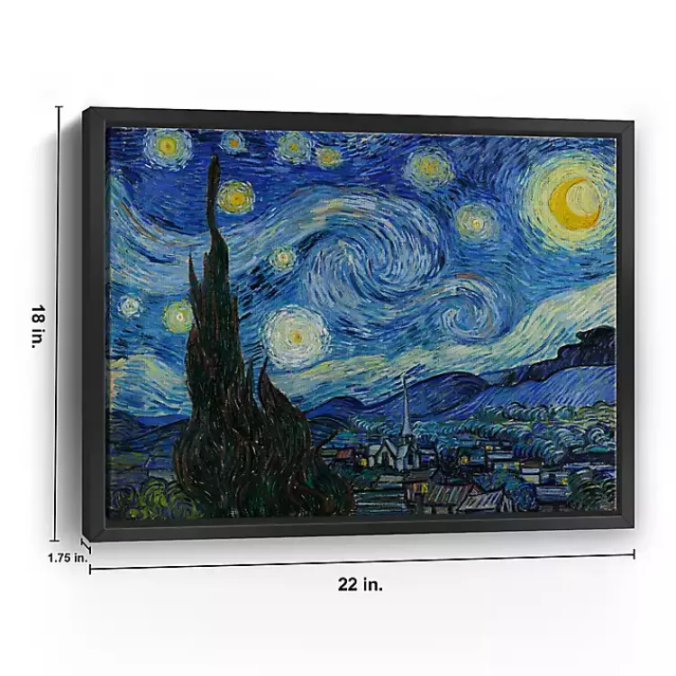 starry_night_framed_canvas_art_print_x_2-1.webp Starry Night Framed Canvas Art Print, 18x22>Kirklands Home Shop
