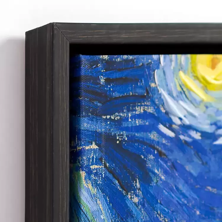 starry_night_framed_canvas_art_prints_set_of__2.webp Starry Night Framed Canvas Art Prints, Set of 3>Kirklands Home Clearance