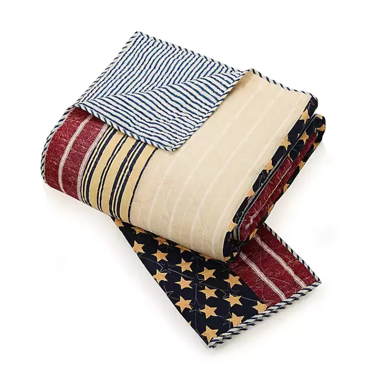 stars_and_striped_patch_pc_king_quilt_set_2.webp Stars and Striped Patch 3-pc. King Quilt Set>Kirklands Home Outlet