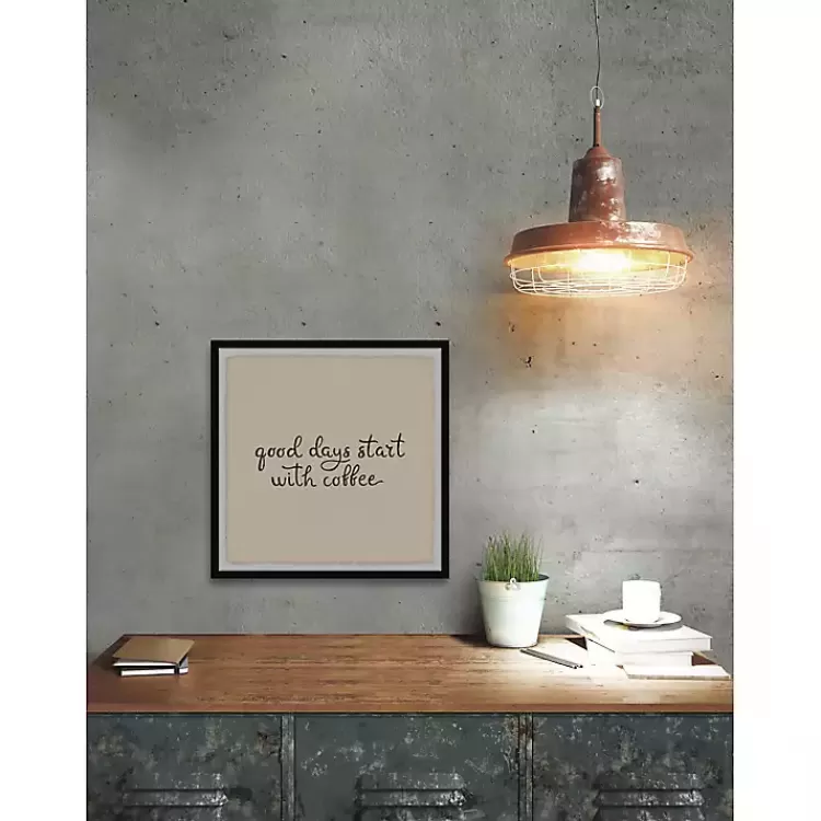 start_with_coffee_framed_wall_plaque_2.webp Start with Coffee Framed Wall Plaque>Kirklands Home Cheap