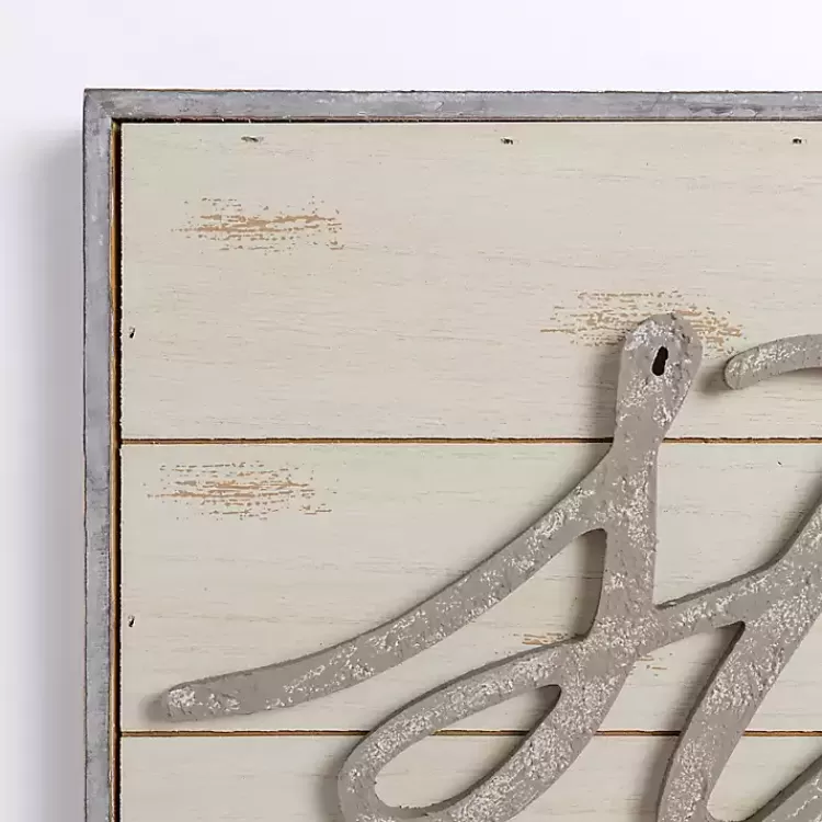 Stay Awhile Wood Plank Wall Plaque>Kirklands Home Store