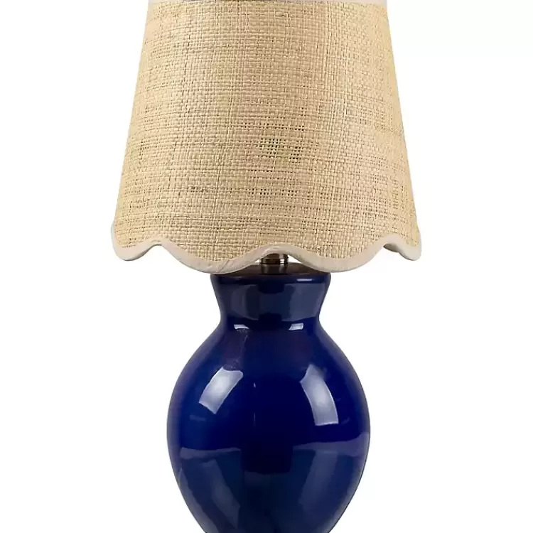 Stella Mini Table Lamp with Woven Shade>Kirklands Home Clearance