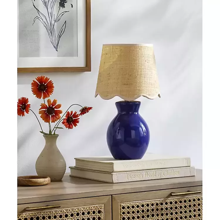 stella_blue_mini_table_lamp_with_woven_shade_4.webp Stella Mini Table Lamp with Woven Shade>Kirklands Home Clearance