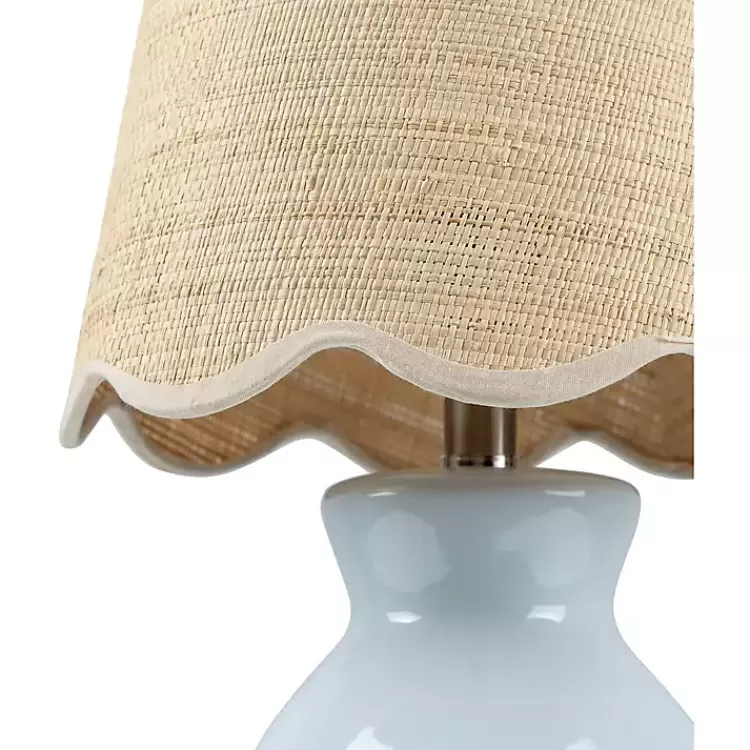 Stella Light Mini Table Lamp with Woven Shade>Kirklands Home Flash Sale