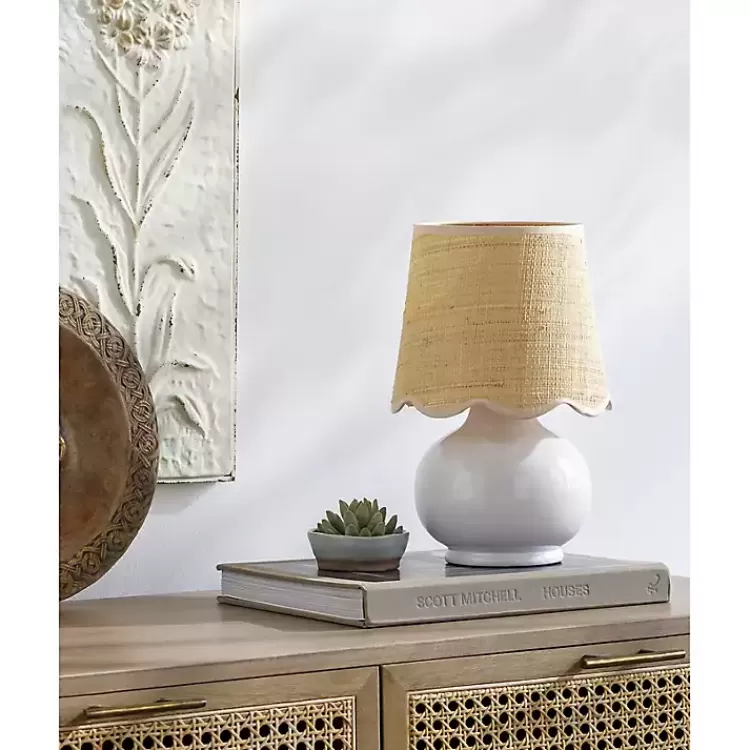 stella_white_diminuta_table_lamp_with_woven_shade_4.webp Stella Diminuta Table Lamp with Woven Shade>Kirklands Home Discount