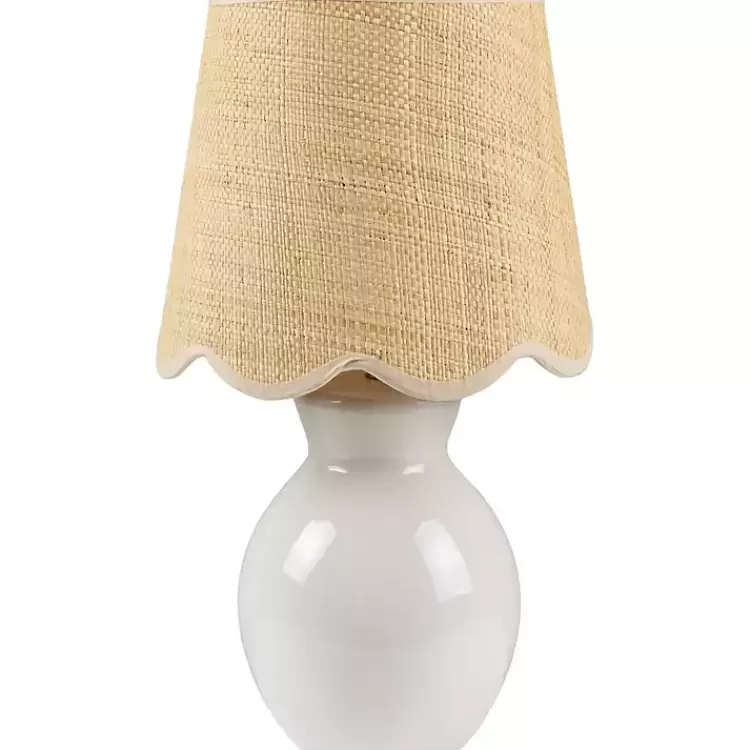 Stella Mini Table Lamp with Woven Shade>Kirklands Home Cheap