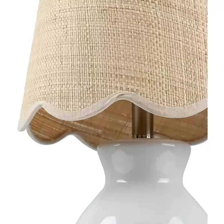 Stella Mini Table Lamp with Woven Shade>Kirklands Home Cheap