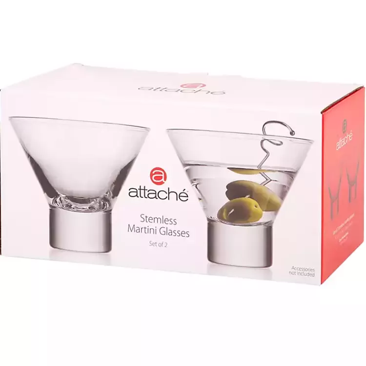 Stemless Martini Glasses, Set of 2>Kirklands Home Outlet