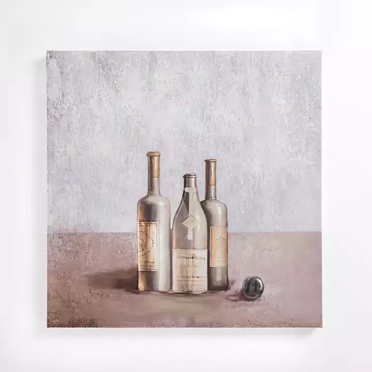Still Life Bottles Canvas Art Print>Kirklands Home Shop