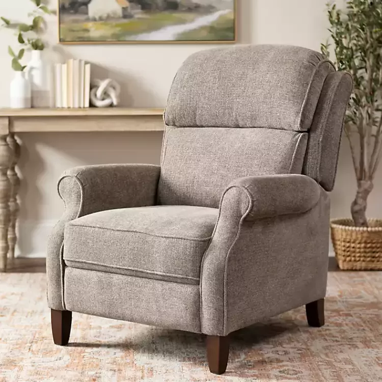 Stone Handwoven Upholstered Recliner>Kirklands Home Best