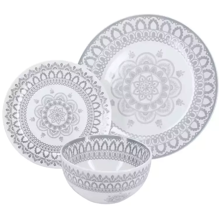 Stone Lila Patterned 12-pc. Dinnerware Set>Kirklands Home New
