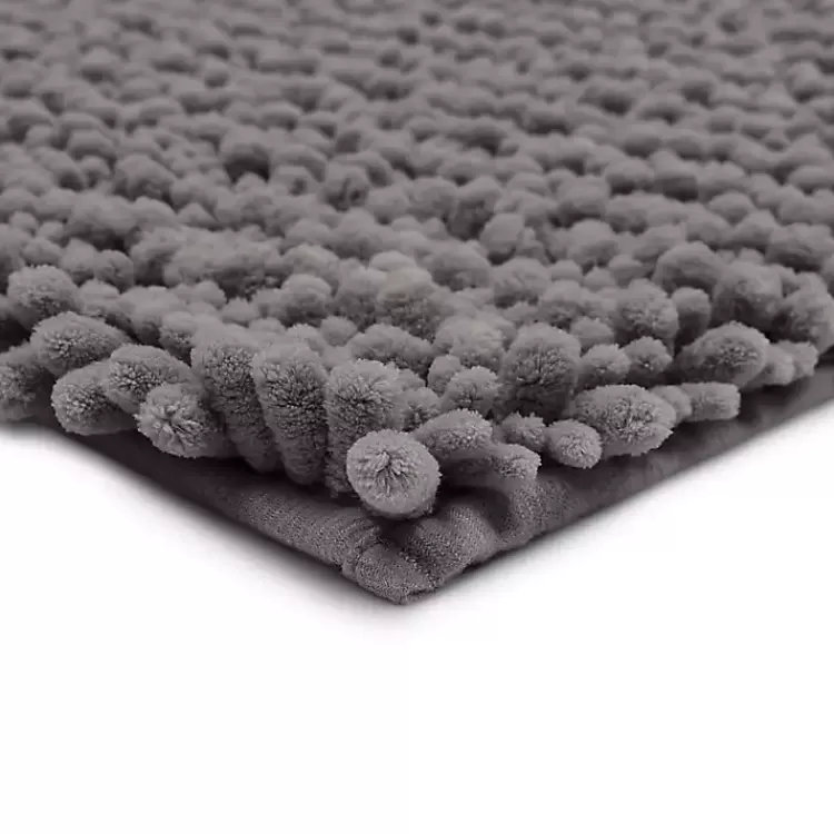 stone_lofty_pile_chenille_bath_mat__in_2.webp Stone Lofty Pile Chenille Bath Mat, 34 in.>Kirklands Home Discount