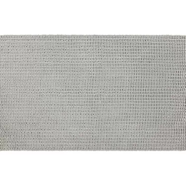 Stone Memory Foam Chenille Bath Mat, 34 in.>Kirklands Home Cheap