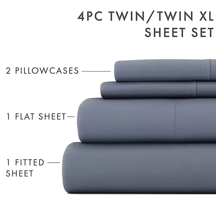 stone_ultra_soft_pc_twin_xl_sheet_set_4.webp Stone Ultra Soft 4-pc. Twin XL Sheet Set>Kirklands Home Online