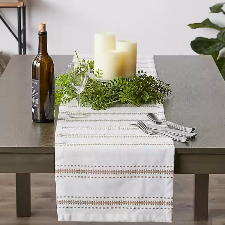 stone_zig_zag_dobby_stripe_runner_4.webp Stone Zig Zag Dobby Stripe Runner>Kirklands Home Clearance