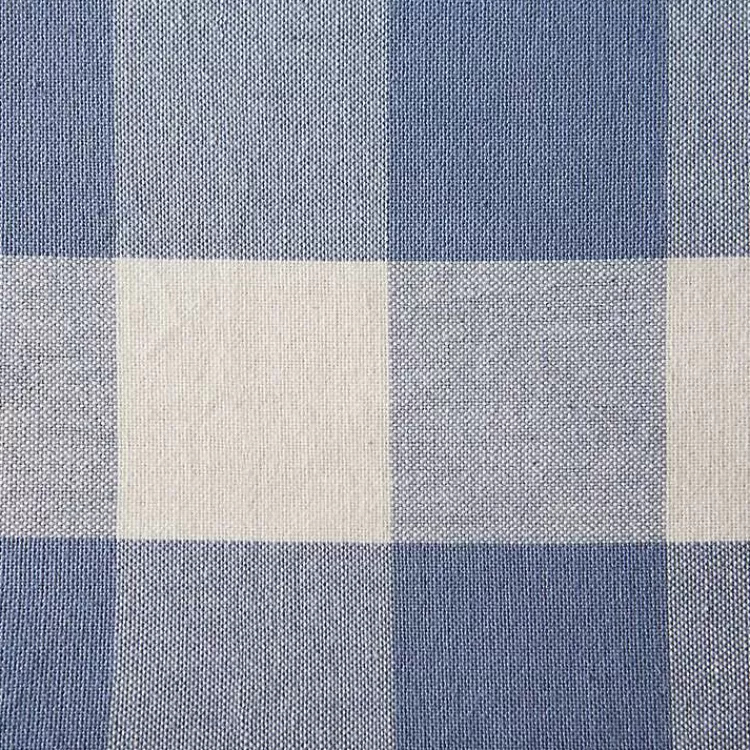 Stonewash Blue Buffalo Check Table Runner, 72 in.>Kirklands Home Cheap