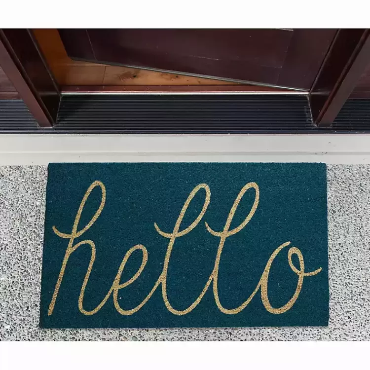 storm_blue_hello_doormat_5.webp Storm Hello Doormat>Kirklands Home Discount