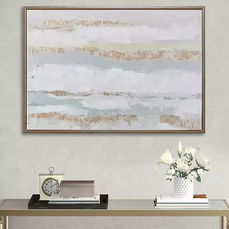 Strato Hand Embellished Gold Foil Framed Art Print>Kirklands Home Cheap