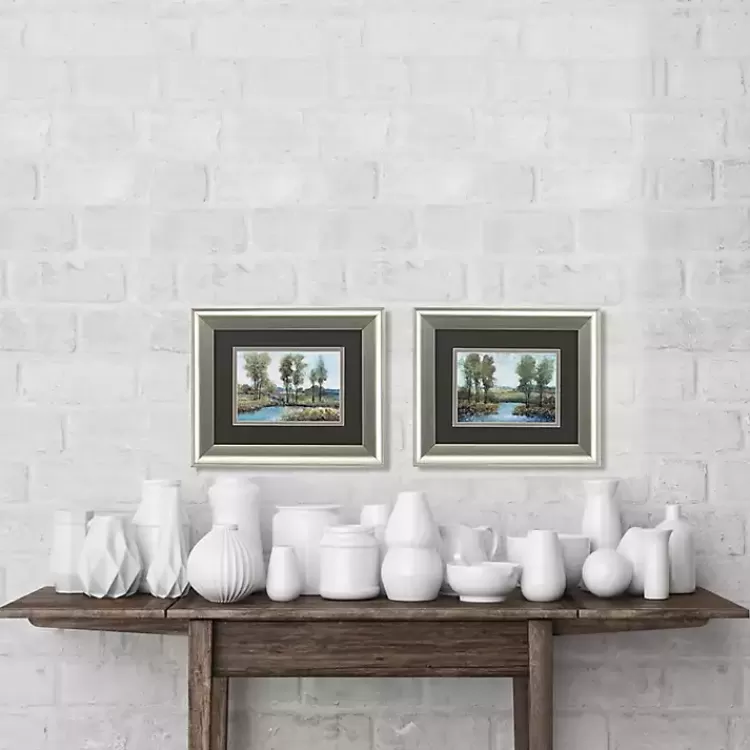 Stream Side Framed Art Prints, Set of 2>Kirklands Home Outlet