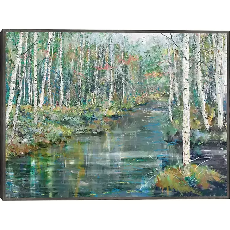 Streaming Framed Canvas Art Print>Kirklands Home Cheap