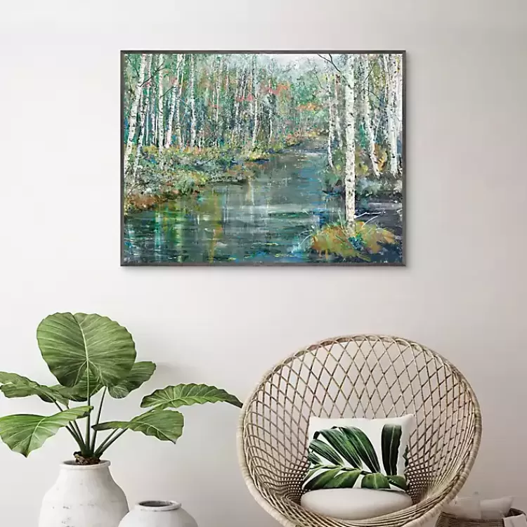 Streaming Framed Canvas Art Print>Kirklands Home Cheap