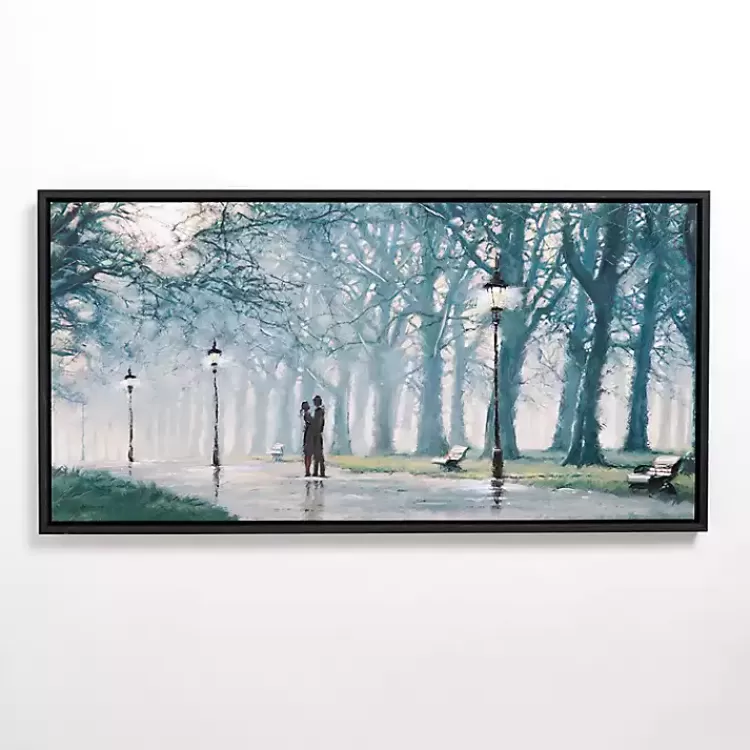 Stroll in Love Framed Canvas Art Print>Kirklands Home Sale