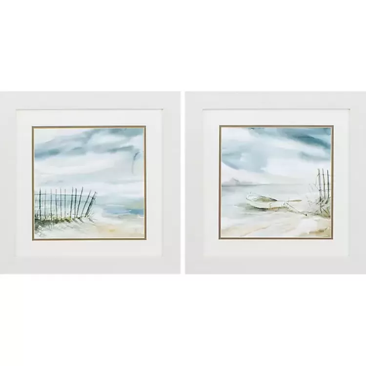 Subtle Mist Framed Art Prints, Set of 2>Kirklands Home Online