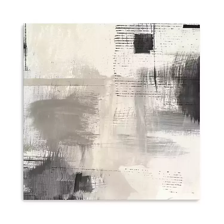 Subtle Shadow Abstract Canvas Art Print>Kirklands Home Cheap