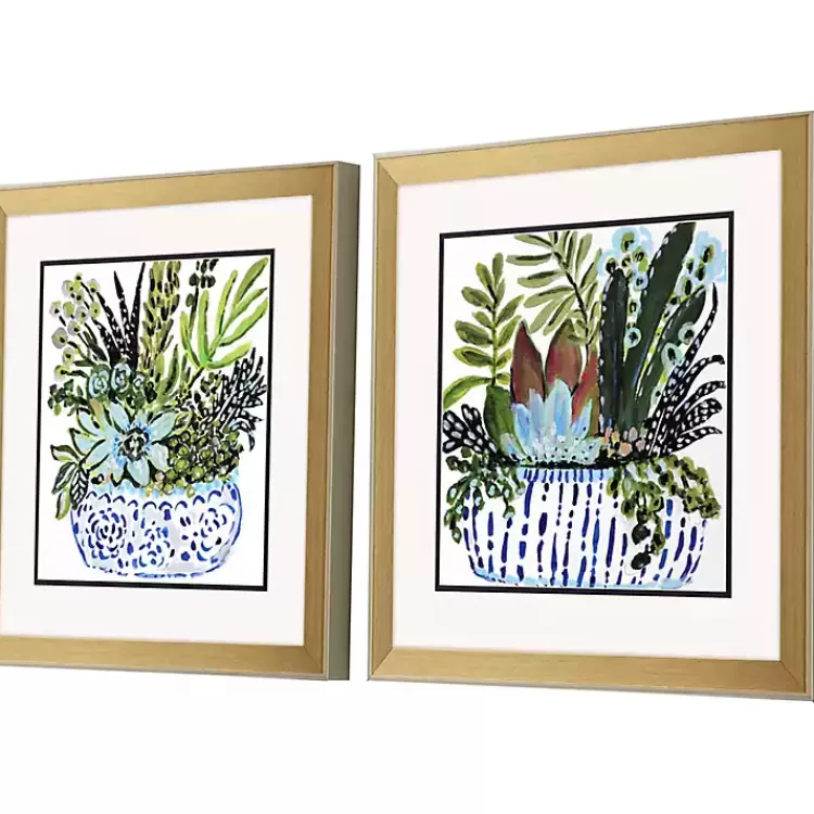succulent_garden_framed_art_prints_set_of__2.webp Succulent Garden Framed Art Prints, Set of 2>Kirklands Home New