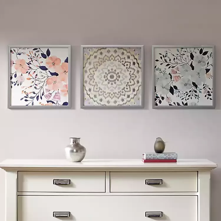Summer Bliss Framed Art Prints, Set of 3>Kirklands Home Best