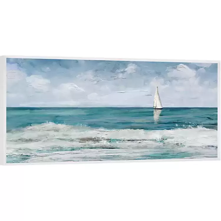 Summer Cay Panel Framed Canvas Art Print>Kirklands Home Online