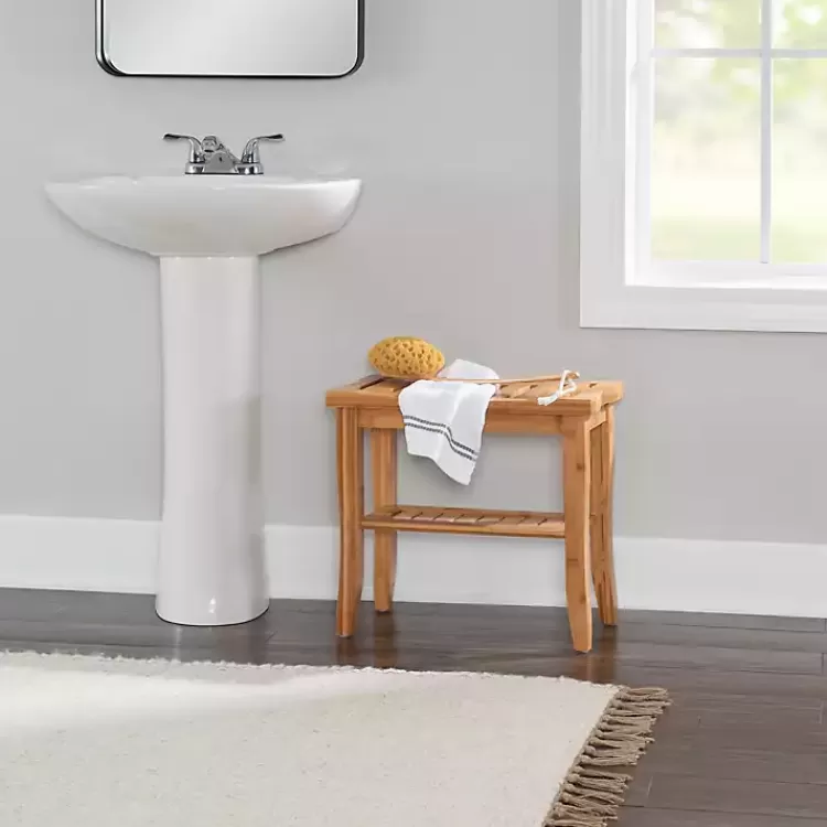 sumter_bamboo_bathroom_stool_4.webp Sumter Bamboo Bathroom Stool>Kirklands Home Store