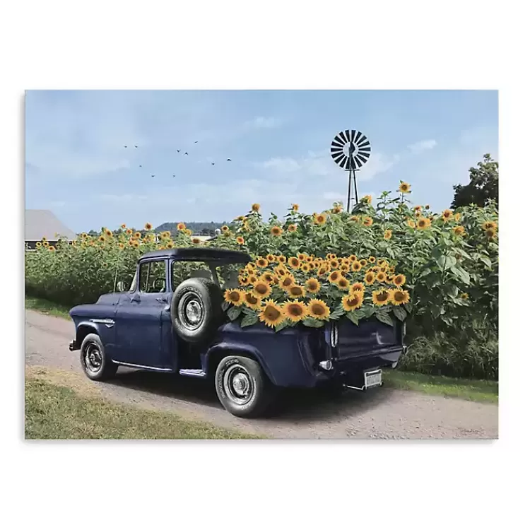 Sunflower Days Canvas Art Print, 24x18 in.>Kirklands Home Fashion