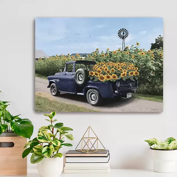 Sunflower Days Canvas Art Print, 24x18 in.>Kirklands Home Fashion