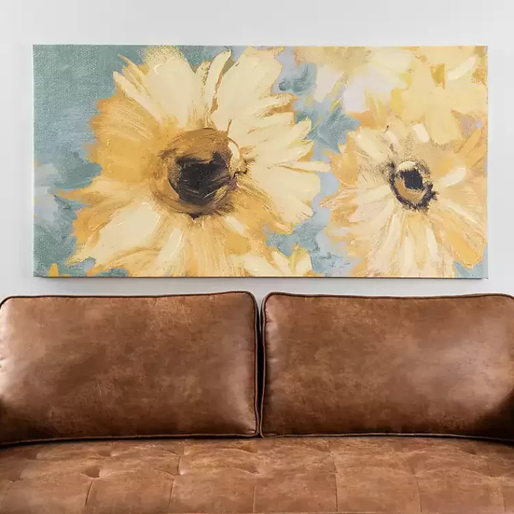 Sunflower Escape Canvas Art Print, 60x30 in.>Kirklands Home Sale