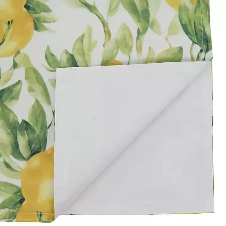 sunny_lemon_print_table_runner_2.webp Sunny Lemon Print Table Runner>Kirklands Home Hot