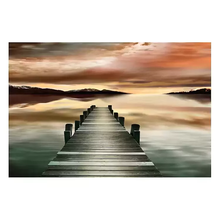 Sunset Jetty Giclee Canvas Art Print>Kirklands Home Sale