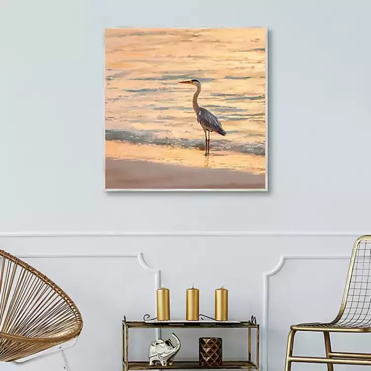 sunset_shore_framed_canvas_art_print_2.webp Sunset Shore Framed Canvas Art Print>Kirklands Home New